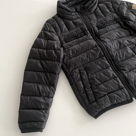 Diesel Boys Down Jacket Black - Picture 2 of 9